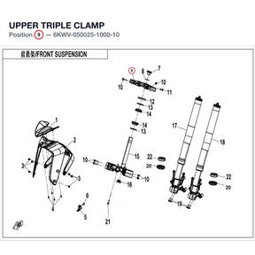 UPPER TRIPLE CLAMP product image