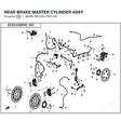 REAR BRAKE MASTER CYLINDER ASSY product image