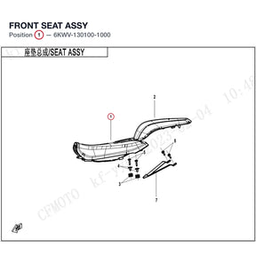 FRONT SEAT ASSY product image