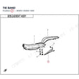 TIE BAND product image