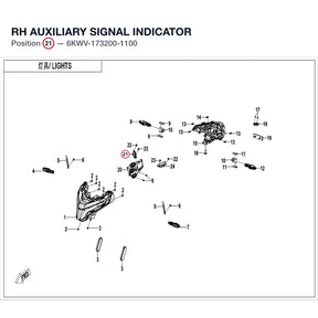 RH AUXILIARY SIGNAL INDICATOR product image