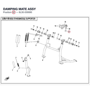 DAMPING MATE ASSY product image