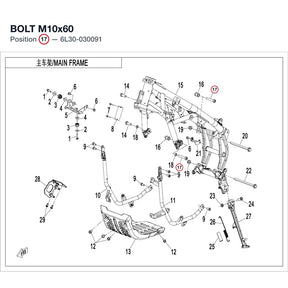 BOLT M10x60 product image