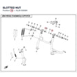 SLOTTED NUT product image