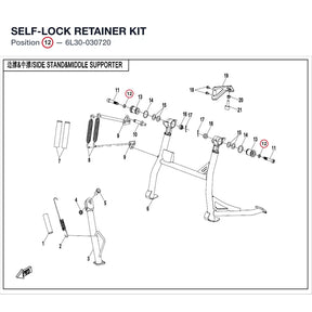 SELF-LOCK RETAINER KIT product image