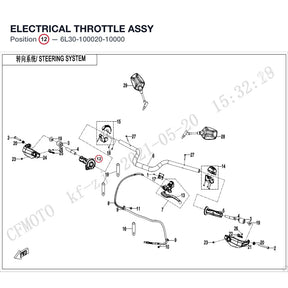 ELECTRICAL THROTTLE ASSY product image