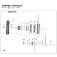 DAMPER, SPROCKET product image