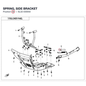 SPRING, SIDE BRACKET product image