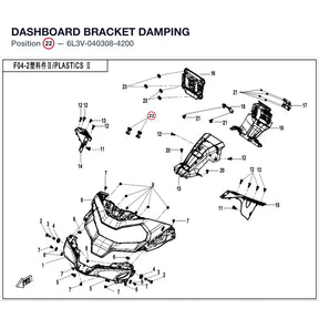DASHBOARD BRACKET DAMPING product image