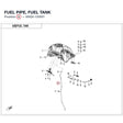 FUEL PIPE, FUEL TANK product image