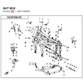 NUT M18 product image