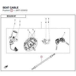 SEAT CABLE product image