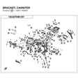 BRACKET, CANISTER product image