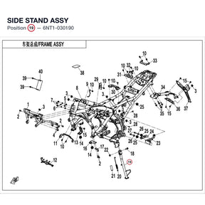 SIDE STAND ASSY product image