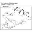 RH PANEL, SEAT product image