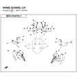 HAND GUARD, LH product image