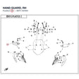 HAND GUARD, RH product image