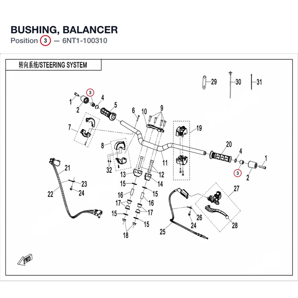 BUSHING, BALANCER product image