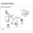 FOOT PEDAL RUBBER product image