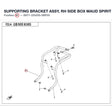 SUPPORTING BRACKET ASSY, RH SIDE BOX product image