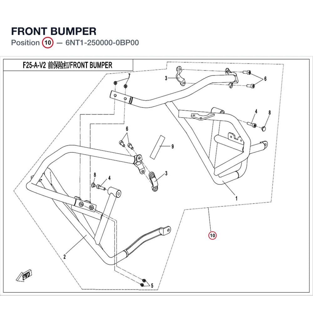 FRONT BUMPER product image
