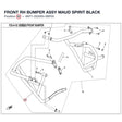 FRONT RH BUMPER ASSY product image