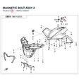 MAGNETIC BOLT ASSY 2 product image