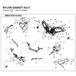 NYLON GASKET Dia 8 product image