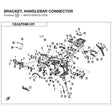 BRACKET, HANDLEBAR CONNECTOR product image