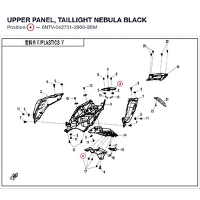 UPPER PANEL, TAILLIGHT product image