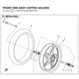FRONT RIM ASSY product image