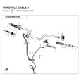 THROTTLE CABLE 2 product image