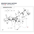 NEGATIVE CABLE, BATTERY product image
