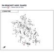 RH BRACKET ASSY, GUARD product image