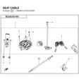 SEAT CABLE product image