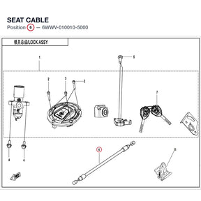 SEAT CABLE product image