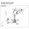 BUSHING, MUFFLER BODY product image