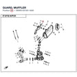 GUARD, MUFFLER product image