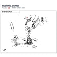 BUSHING, GUARD product image
