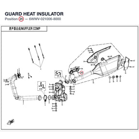 GUARD HEAT INSULATOR product image