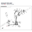 EXHAUST PIPE ASSY product image