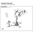 EXHAUST PIPE ASSY product image