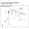 SPRING HOOK, MIDDLE SUPPORTER product image