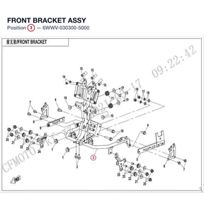 FRONT BRACKET ASSY product image