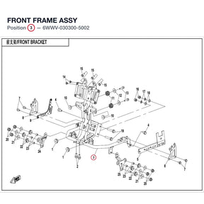 FRONT FRAME ASSY product image