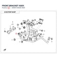 FRONT BRACKET ASSY. product image