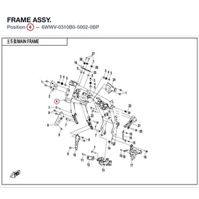FRAME ASSY. product image