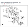 FRONT FRAME ASSY product image