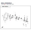 SMALL WINDSHIELD product image