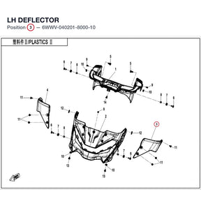 LH DEFLECTOR product image